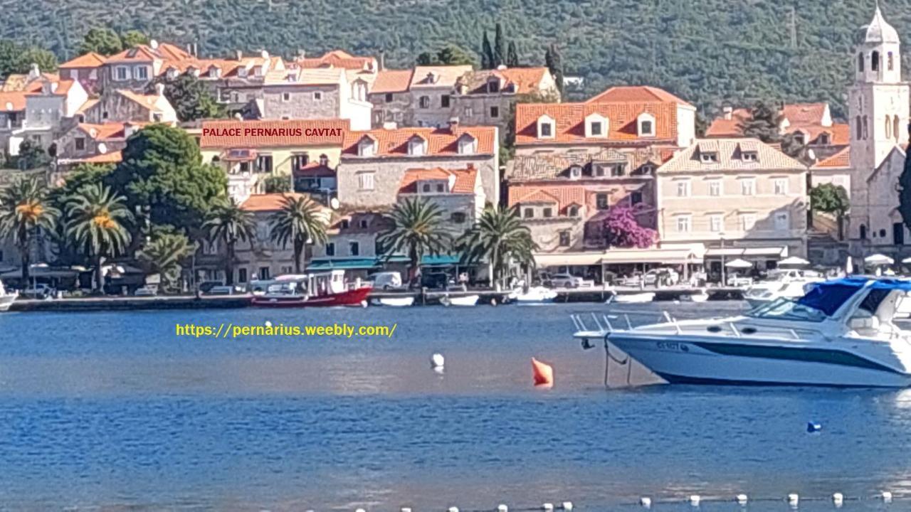 Palace Pernarius Cavtat Exterior foto